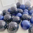 thumbnail image 2 of 20 globos de fiesta con temática espacial de 10 pulgadas, globos de aluminio con forma de cohete y astronauta, globos de látex con estampado de estrellas, suministros para fiestas de cumpleaños, 2 of 5