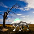 thumbnail image 2 of Loup des Neiges Modèle Réaliste Loup-Garou Jouet Haute Simulation Animal Forme Décoration, 2 of 2