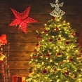 thumbnail image 4 of Adorno Para Árbol De Navidad De 20Cm, Adornos Navideños, Estrella Superior De Árbol De Hierro Forjado Para Decoración Del Hogar matsuzay HA045228-02, 4 of 6