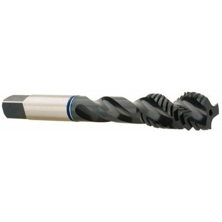 

Accupro M6x1.00 3 Flute Modified Bottoming Spiral Flute Tap Vanadium HSS Oxide Finish 64mm OAL Right Hand Flute Right Hand Thread D4