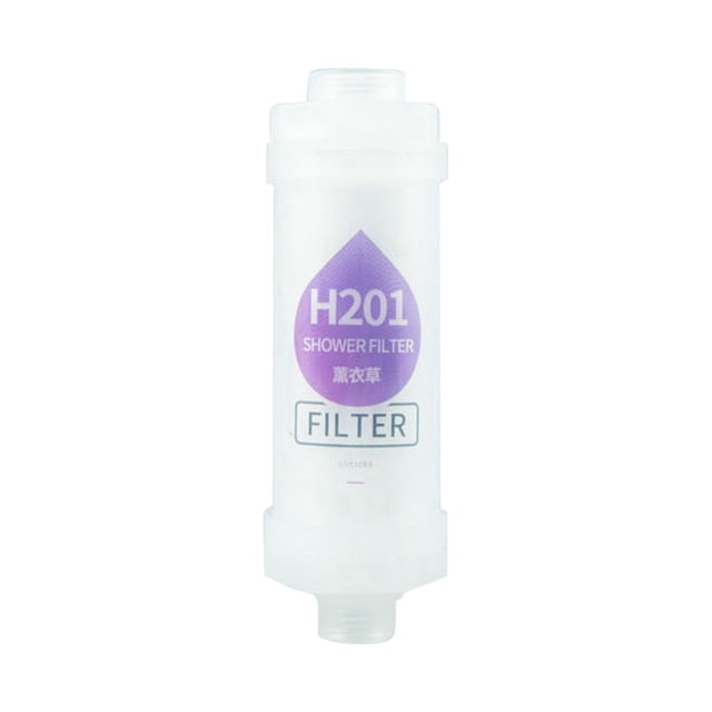 Fragancia Filtro de ducha Purificación Eliminación de cloro Suministros de baño (Lavanda)