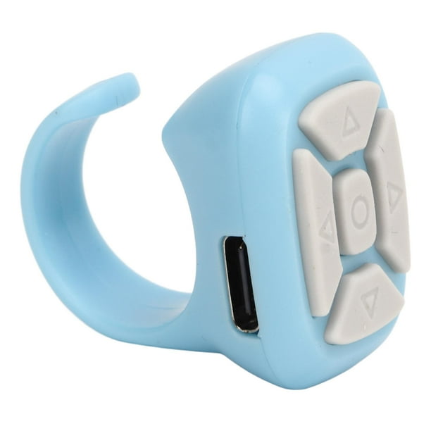 Anillo de Control Remoto Página de Control Remoto Turner Teléfono Celular Control Remoto Cámara Obturador Selfie Botón para Desplazar Video Hacer Clic Me Gusta ANGGREK Otros
