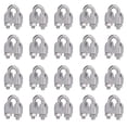 thumbnail image 2 of 20 piezas de abrazaderas de cable de acero inoxidable Bling Bling, 2 of 12