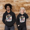 thumbnail image 4 of Hippie Boxer Portrait Watercolor Tie-Dye Vintage Styles Hoodie Unisex Merch Hoodies Boxers Dog Lover Gifts Idea - 00014, 4 of 6