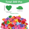 thumbnail image 2 of 1 Box 300Pcs Heart Felt Shapes Felt Hearts Bulk Decors Woven Pre Cut Flat Cute Colorful Love Embellishments Thin Fabric Needle Felting for DIY Crafts Supplies Sewing Decoration Handicrafts DIY, 2 of 7