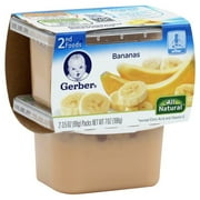 Gerber Gerber 2nd Foods Bananas, 2 ea