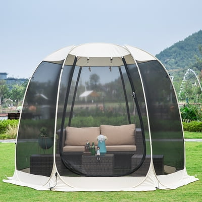 Blue Instant Canopy 10x10 Screen House Room for Liberia Ubuy