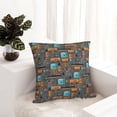 thumbnail image 6 of Yiaed Industrial Transportation Print Pillow Covers Super Soft Decorative Square Throw Pillow Covers Case Cushion Covers for Sofa Couch Bedroom Car Decor（No pillow core）-20"x20", 6 of 7