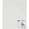 Stuart Economy Mat Board, 22 x 30 Inches, White Pebbled, Pack of 50