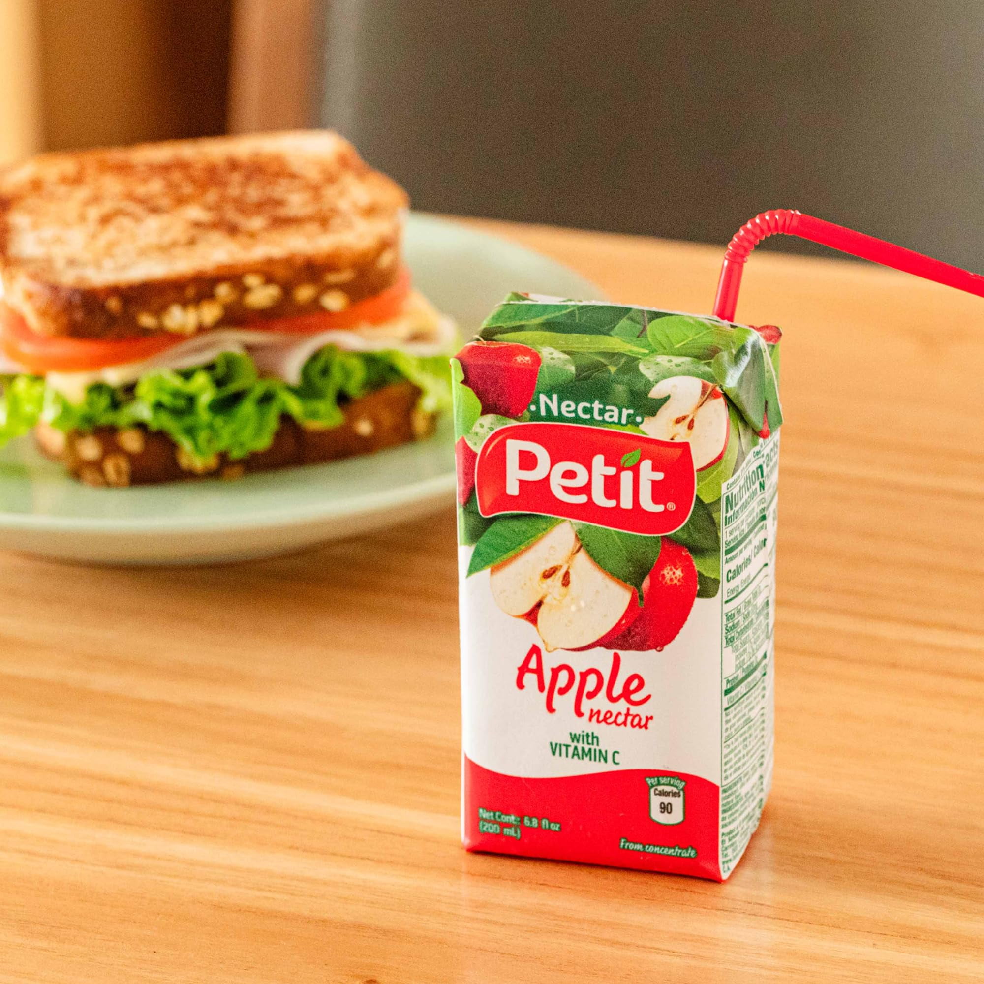 Petit Apple Nectar, 200 ml (Pack of 24) – Refreshing Fruit Beverage