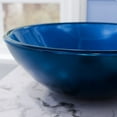 thumbnail image 7 of Novatto NSFC-S132001ORB Verdazzurro Blue Foil Painted Glass Vessel Sink with Matching Oil Rubbed Bronze Faucet, Drain and Mounting Ring, 7 of 7