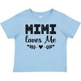 thumbnail image 3 of Inktastic Mimi Loves Me Baby Clothes Girl Girls Baby T-Shirt, 3 of 5