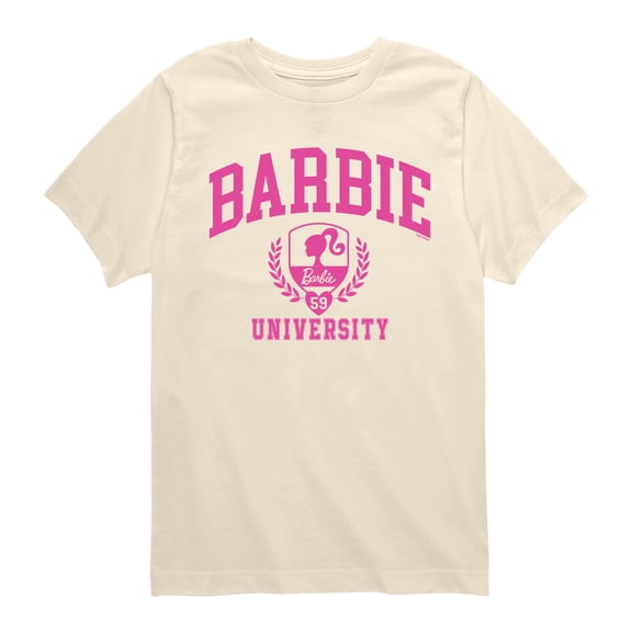 Barbie - Barbie University - Youth Boys Short Sleeve Graphic T-Shirt