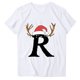 thumbnail image 2 of Fiudx Ofertas y Liquidaciones Camiseta Informal de Manga Corta con Cuello Redondo y Estampado Informal a La Moda para Mujer, 2 of 4