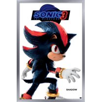 Sonic The Hedgehog 3 - Shadow Feature Series Wall Poster, 14.725" x 22.375" Framed