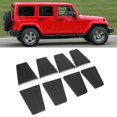 thumbnail image 4 of Charnière de Porte Garniture de Charnière de Porte pour Jeep, 8pcs Couvercle de Charnière de Porte Garniture de Porte Accessoires de Voiture Conception Révolutionnaire, 4 of 5