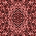 thumbnail image 1 of Ahgly Company Machine Washable Indoor Square Transitional Dark Red Area Rugs, 4' Square, 1 of 7