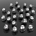 thumbnail image 3 of 24 juegos de cascabeles para gatos y perros, collar con colgante fuerte, cascabeles para perros y gatos, accesorios colgantes para mascotas (plata), 3 of 5