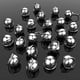 thumbnail image 3 of 24 juegos de cascabeles para gatos y perros, collar con colgante fuerte, cascabeles para perros y gatos, accesorios colgantes para mascotas (plata), 3 of 5