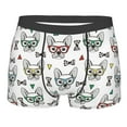 thumbnail image 4 of Goofa Cute French Bulldog Printed Men's Boxer Briefs Underwear, Moisture-Wicking Underwear, Trunk,Soft and Breathable Cotton Underwear-Large, 4 of 9