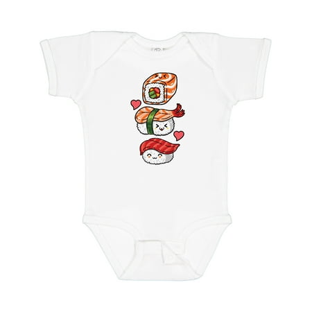 

Inktastic Cute Sushi Lover for Kids Gift Baby Boy or Baby Girl Bodysuit