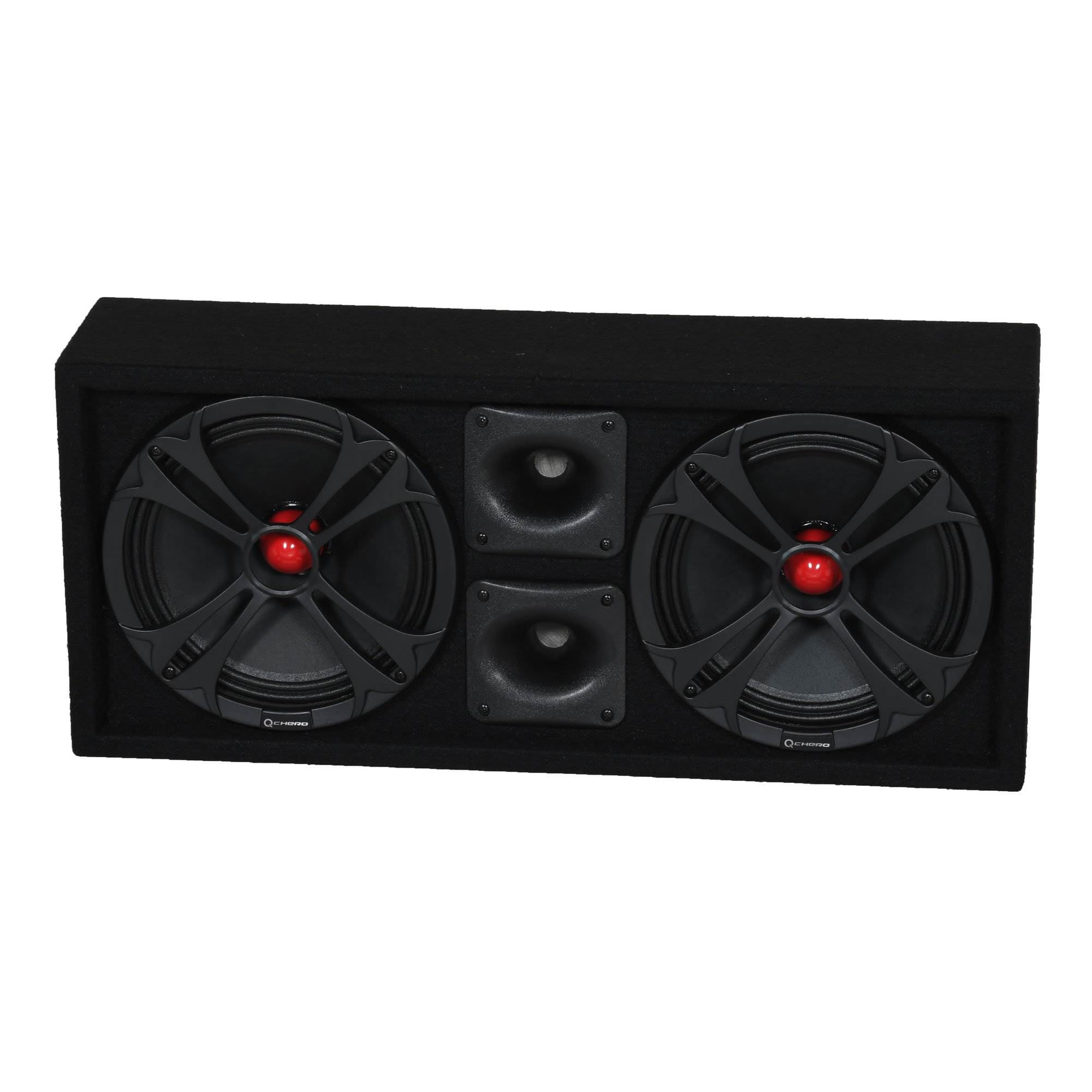 subwoofer box with tweeters
