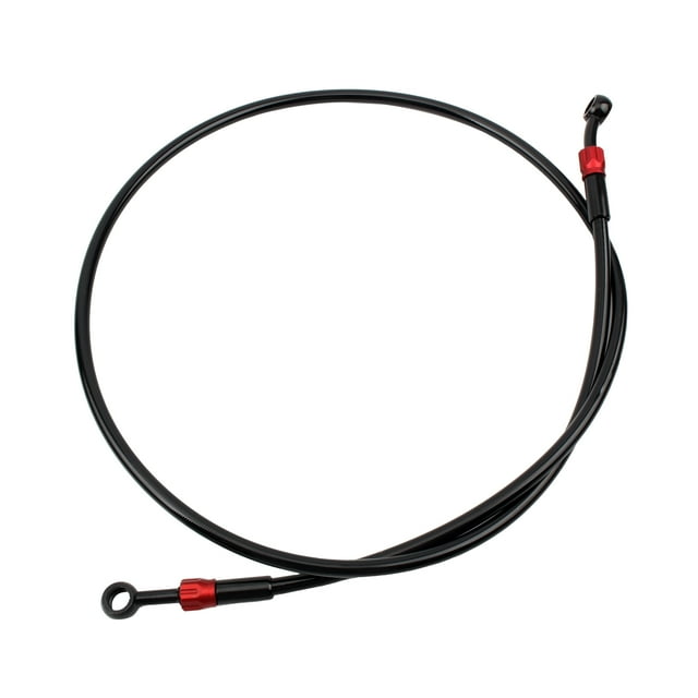 Pièces de Rechange de Réglage de Moto Tuyau de Frein Conduite de Frein en Acier Inoxydable Compatible avec VTT Pit Dirt Vélo de Rue 120 cm
