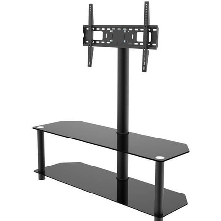 Inland Products ProHT 05449 Black TV Stand with Mount for TVs up to