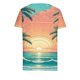 thumbnail image 5 of Top de Verano Mujeres Cuello en V Casual Manga Corta Primavera Y Top de Verano, Tops Cortos para Mujeres, 5 of 5