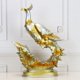 thumbnail image 3 of Soporte para estante Phoenix moderno Gloria dorado sostenedor del estante del vino, 3 of 9