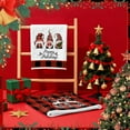 thumbnail image 3 of 2 Pcs /6 Pcs Christmas Kitchen Towels, Snowman Tree Gnome Plaid Print Microfiber Dish Towels, Absorbent Soft Holiday Hand Tea Dishcloths for Kitchen Bathroom, Xmas Decorations Gifts, 3 of 8