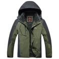 thumbnail image 1 of Mountain Waterproof Ski Jacket Windproof Fleece Outdoor Winter Coat With Hood, 1 of 5