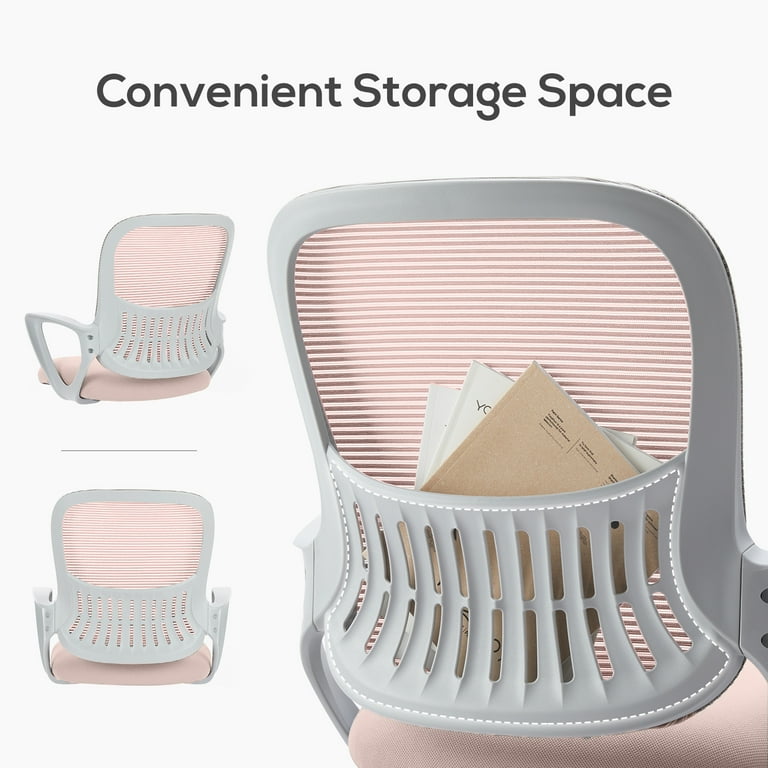 デスクチェア pinkman edx Desk Chair with Ergonomic Lumbar Support for Home