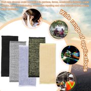 5 Pairs Cut Burn Resistant Sleeves Arm Protection Sleeves Forearm Arm Protectors Thin Skin Bruising Arm Guards
