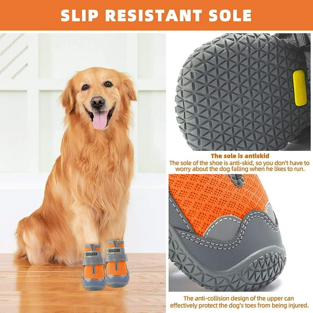 4pcs Non Slip Dog Socks Protect Your Pets Paws On Any Surface