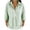 *Army Green, variant on VBVC Women's Striped 3/4 Sleeve Blouse , Ladies' Casual Button Down Tunic , Loose Fit V Neck Summer Shirt For Women, Army Green , S-2XL