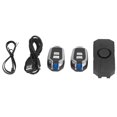 thumbnail image 1 of Bike Alarm, Remote Waterproof  Motorcycle Alarm, Rechargeable Anti Theft Vibration Motion Sensor, 7  Sensitivity Security System, 113dB Super  for Vehicle Car, 1 of 8