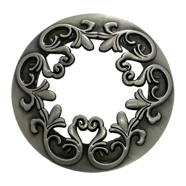 Vela Topper - Toppers de Vela de Metal para Quemar Uniformemente Decoración Plata