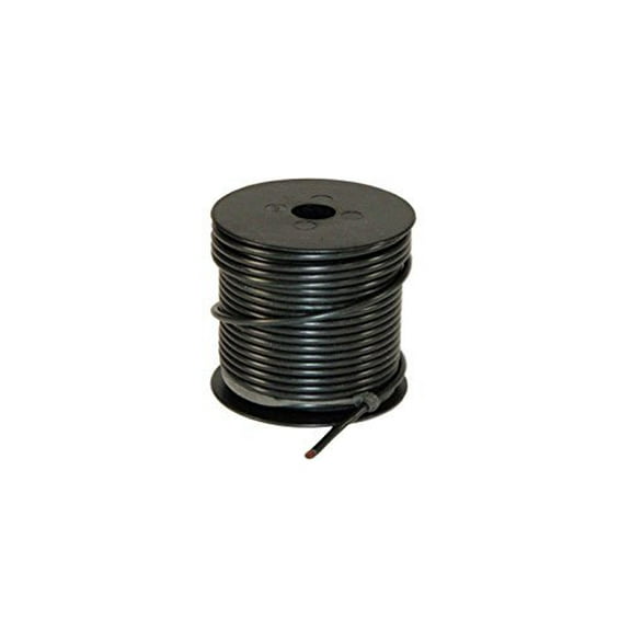 100Ft 12 Gauge Primary GPT PVC Jacketed Wire Black Roll