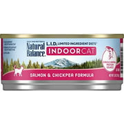 Limited Ingredient Diet | Adult Grain-Free Wet Cat Food | Protein Options Include Duck, Chicken or Salmon | 5.5-oz. Cans (Pack of 24)