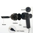 thumbnail image 3 of Fankiway Mini Rechargeable Vacuum Vacuum Desk Vacuum Cleaner, 3 of 9