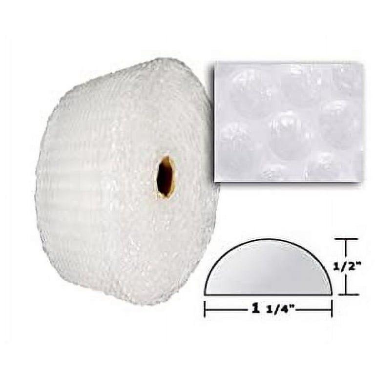DFEND Brand, 12 in. x 250 ft. Bubble Cushion Roll, Bubble Wrap, Clear, 1  Roll Model # DF1001 