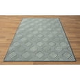 thumbnail image 5 of LR Home Elise 7'9" x 9'9" Blue Lattice Hi-Low Indoor/Outdoor Area Rug, 5 of 10