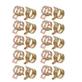 thumbnail image 1 of 20 Pcs 14mm Spring Band Type Action Fuel Hose Pipe Air Clamp Bronze Tone, 1 of 3