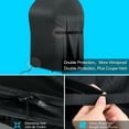 thumbnail image 4 of Funda resistente para muebles de patio, impermeable, de tela Oxford 420D, tamaño universal, para parrillas de exterior, se adapta a parrillas de hasta 43 pulgadas para protección durante todo el año, 4 of 5