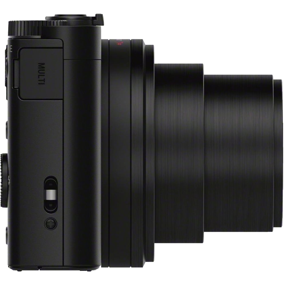 Sony Cyber-Shot DSC-WX500/B Digital Camera Black 64GB Deluxe