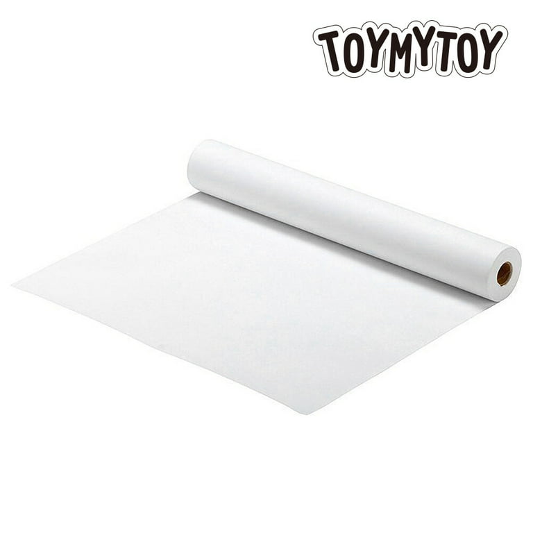 OUNONA Paper Roll Drawing Blank Tracing White Sketch Painting Papar Craft  Kraft Wrapping Art Easel