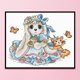 thumbnail image 3 of 11CT punto de cruz parcial conejo estampado DIY Animal impreso pared arte hogar manualidades Likrtyny  decoración de arte, 3 of 8