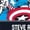 NAVY, variant on Captain America - New York Comic - Men's Sleeveless Graphic Tank
