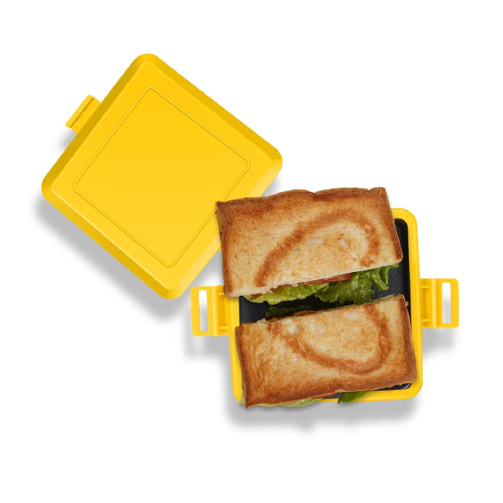 Microwave Grill Tray Crisper, Time Saving Breakfast Maker, Fast Cooking, Non Stick Plate, Cooking Enthusiasts Favorite, For Kitchen Snacks, with Microwave Safe Alloys